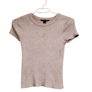 Victoria's Secret Grey Form Fitting Tee